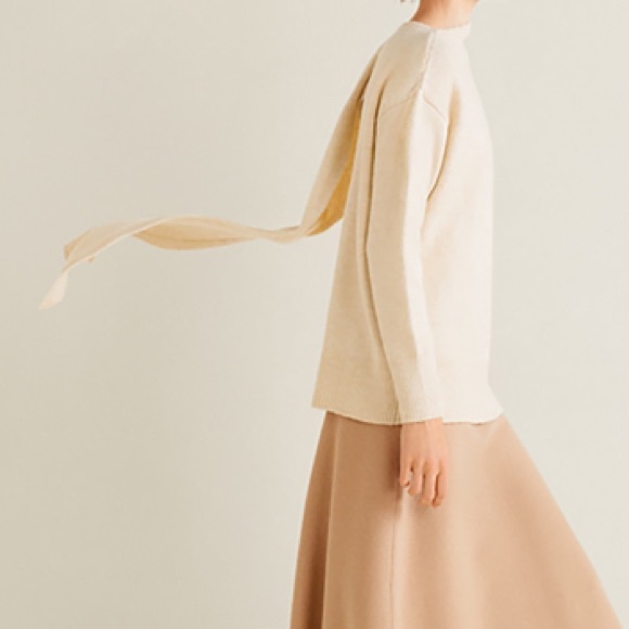 Mango Built-in Scarf Sweater - Picture 8 of 13